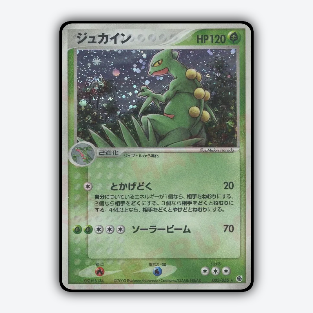 Sceptile 003/055 - ADV Expansion Pack Set - Card Rug (JP)