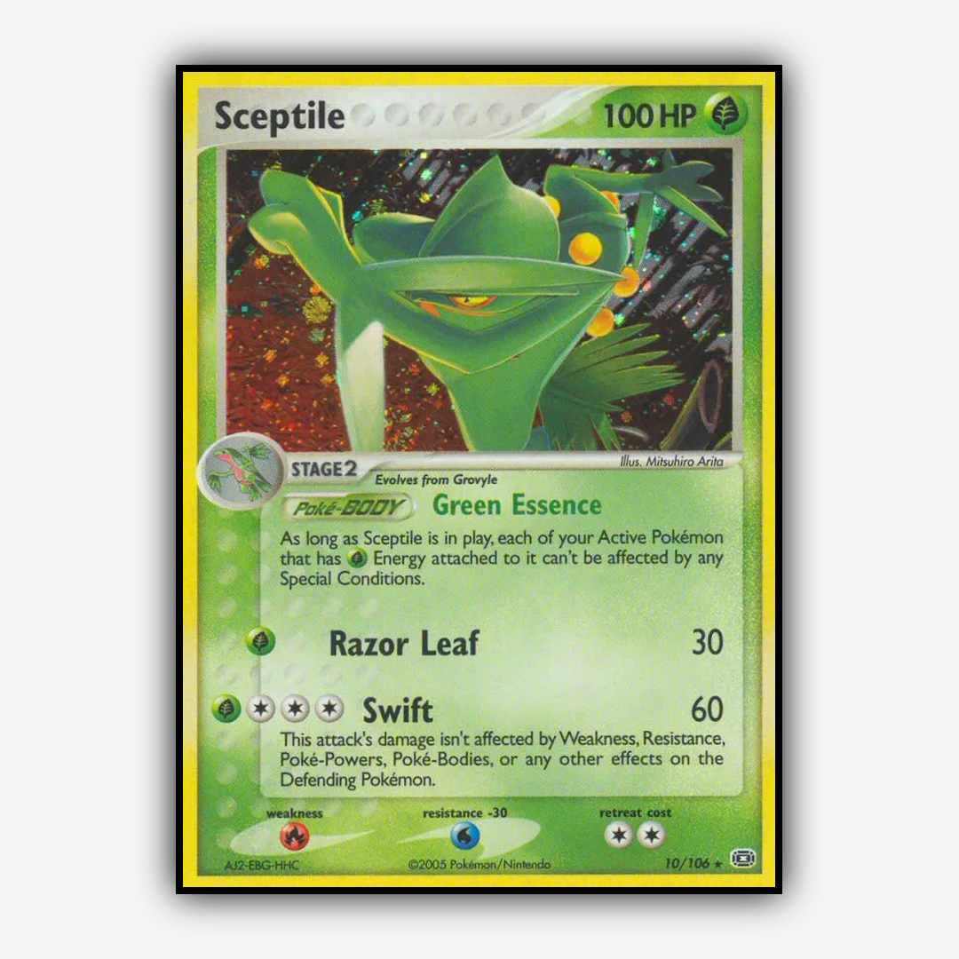 Sceptile 010/106 - Emerald Set - Card Rug