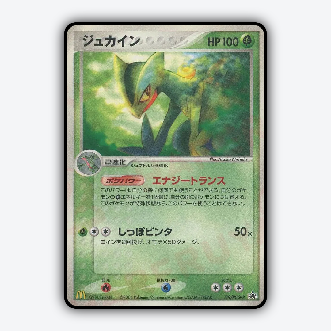 Sceptile 119/PCG-P - PCG Promos Set - Card Rug (JP)
