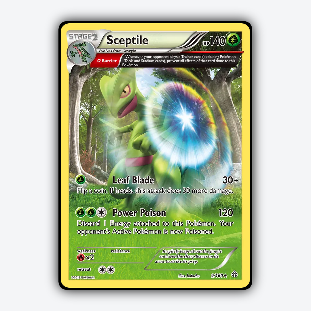 Sceptile 009/160 - Primal Clash Set - Card Rug