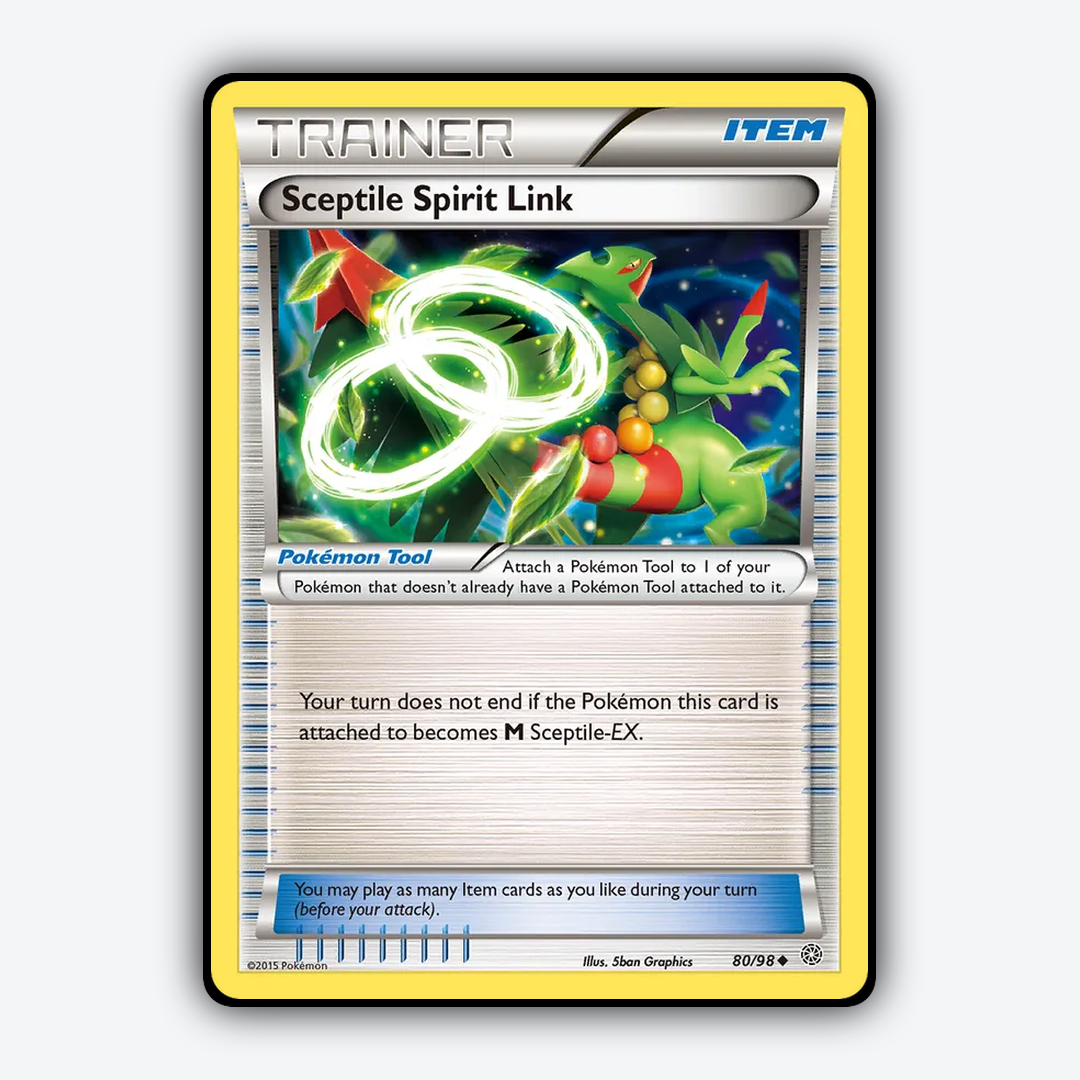 Sceptile Spirit Link 080/98 - Ancient Origins Set - Card Rug