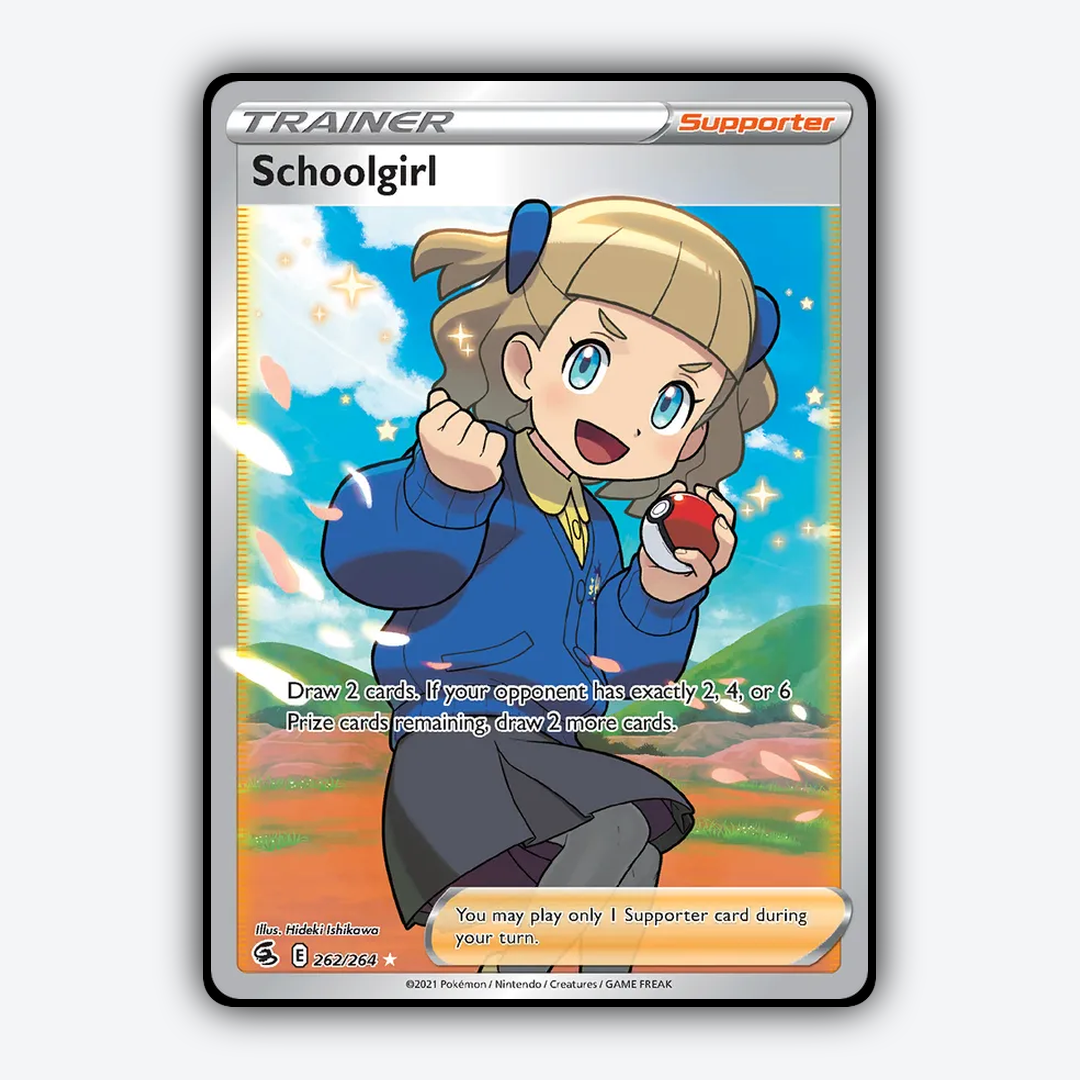 Schoolgirl 262/264 - Fusion Strike Set - Card Rug