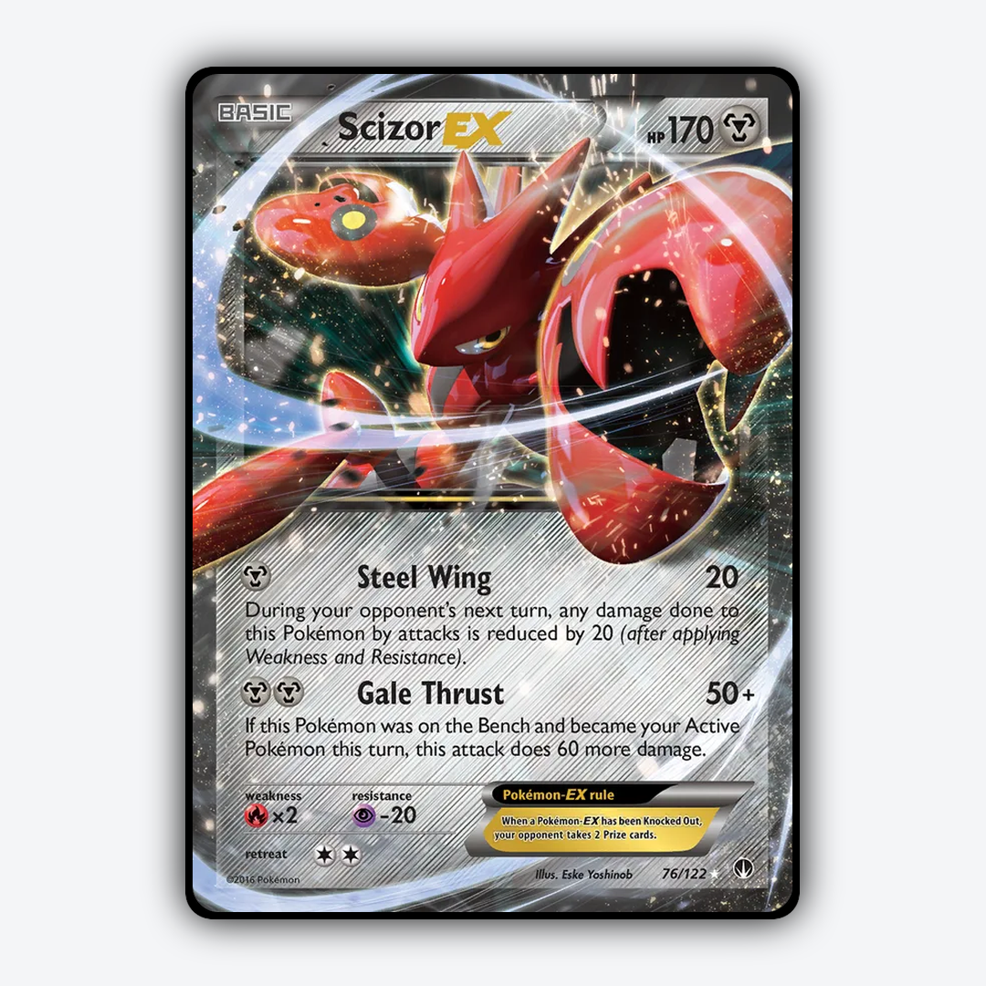 Scizor-EX 076/122 - BREAKpoint Set - Card Rug