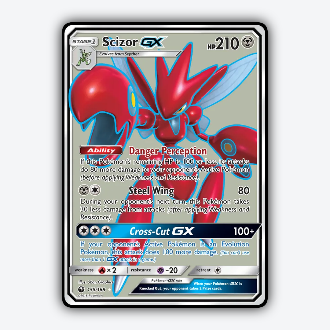 Scizor-GX 158/168 - Celestial Storm Set - Card Rug