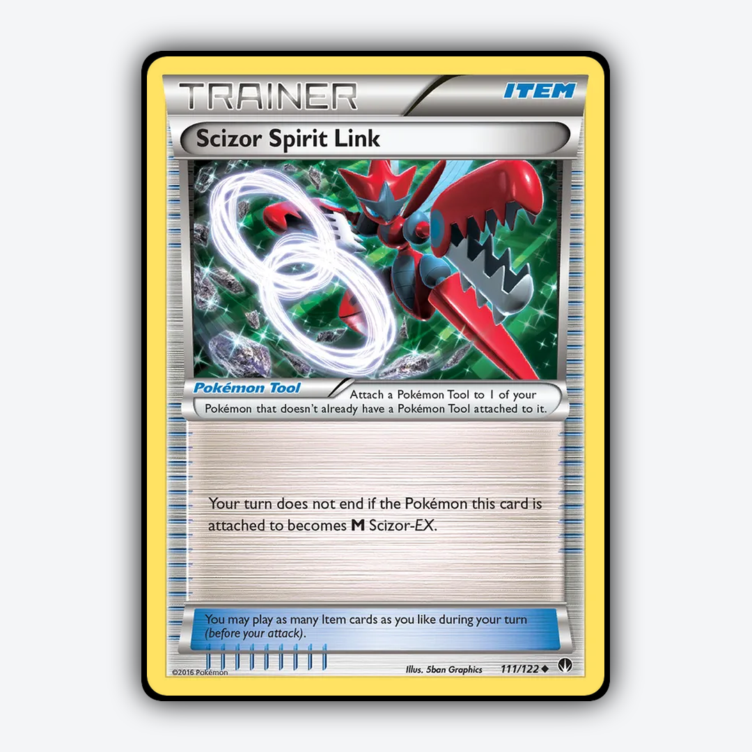 Scizor Spirit Link 111/122 - BREAKpoint Set - Card Rug