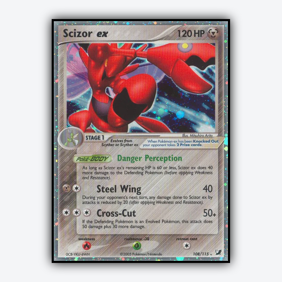 Scizor ex 108/115 - Unseen Forces Set - Card Rug
