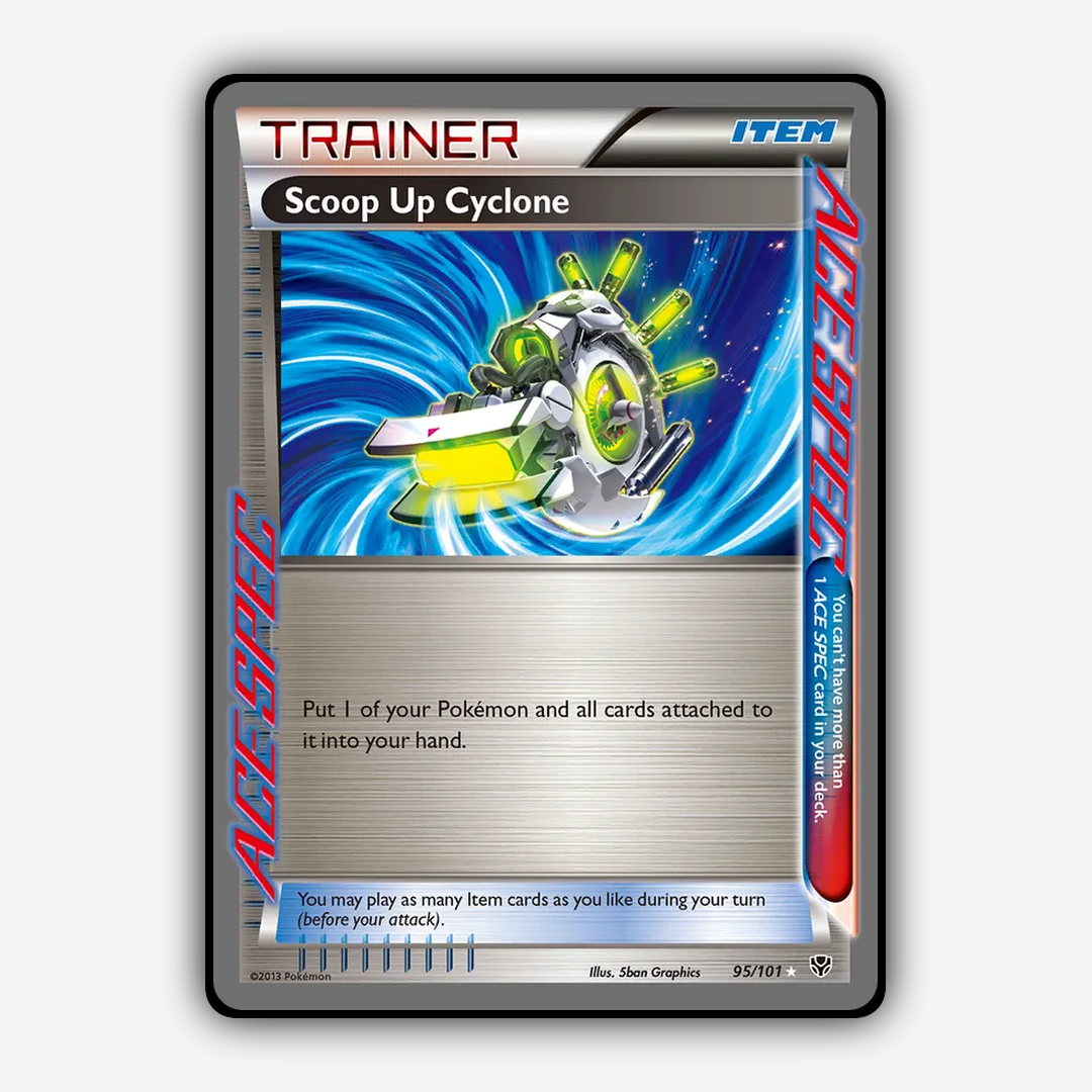 Scoop Up Cyclone 095/101 - Plasma Blast Set - Card Rug
