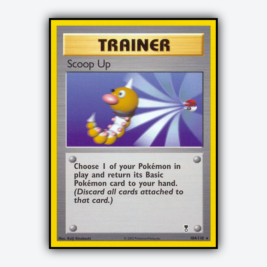 Scoop Up 104/110 - Legendary Collection Set - Card Rug