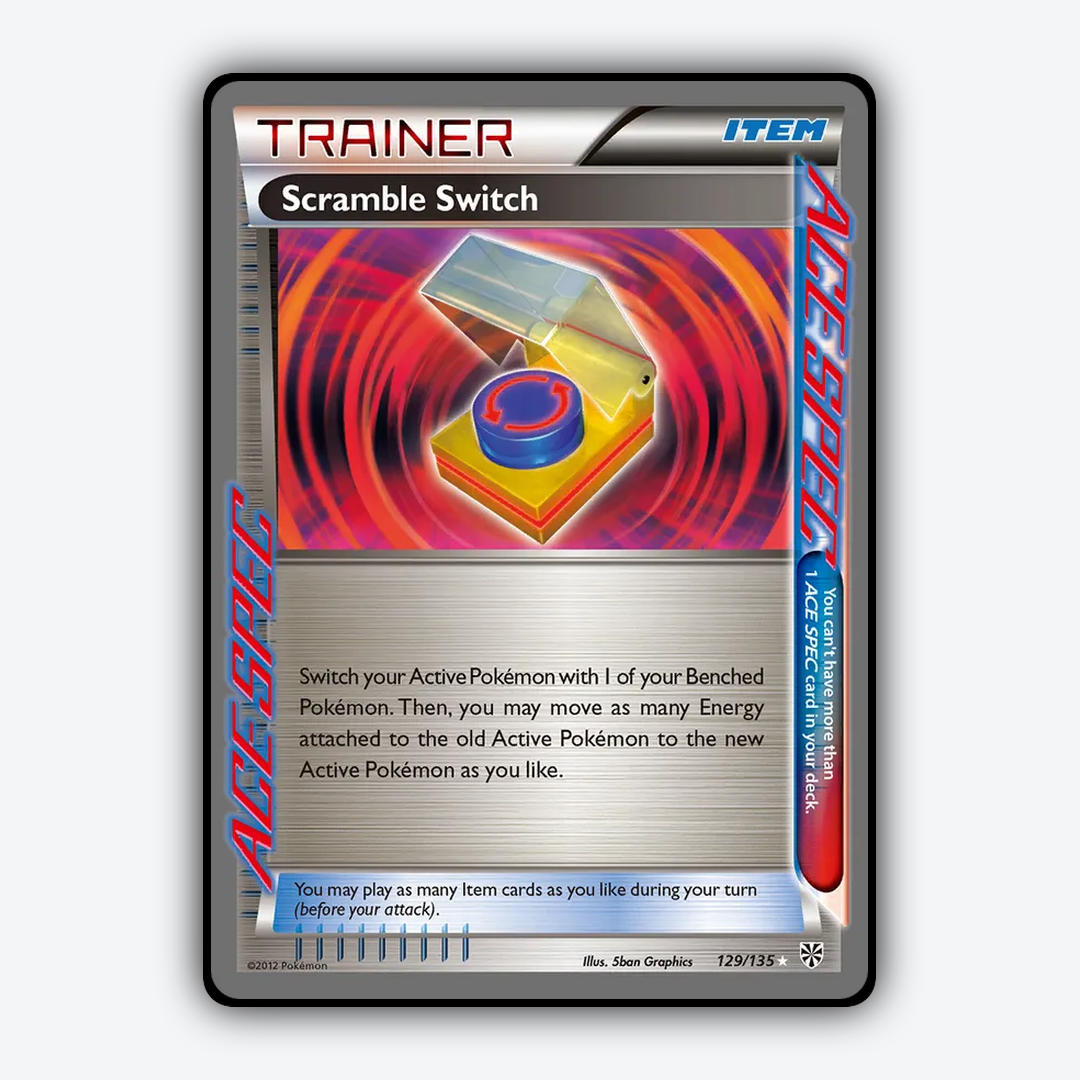 Scramble Switch 129/135 - Plasma Storm Set - Card Rug