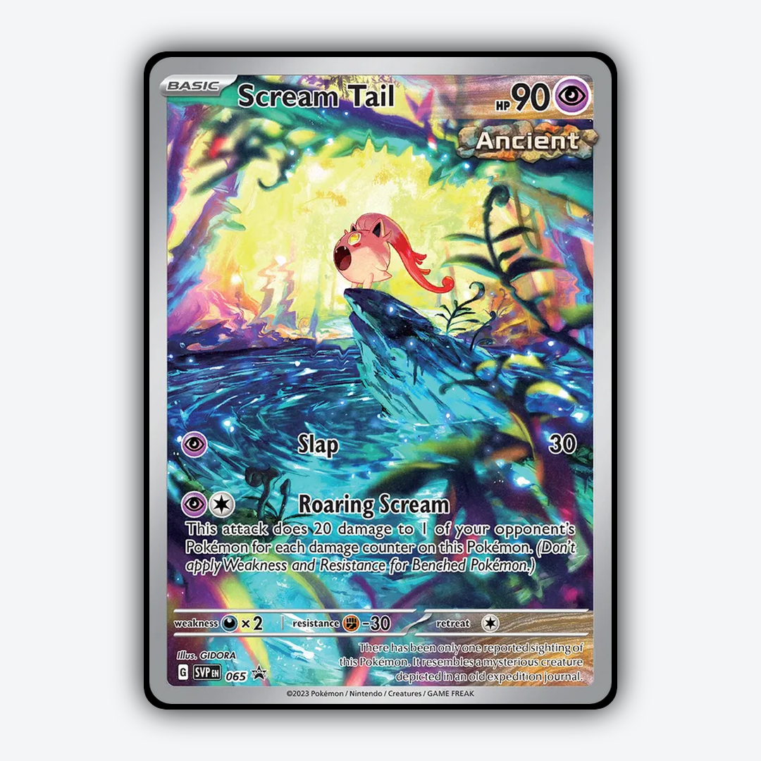 Scream Tail #65 - Scarlet & Violet Black Star Promos Set - Card Rug