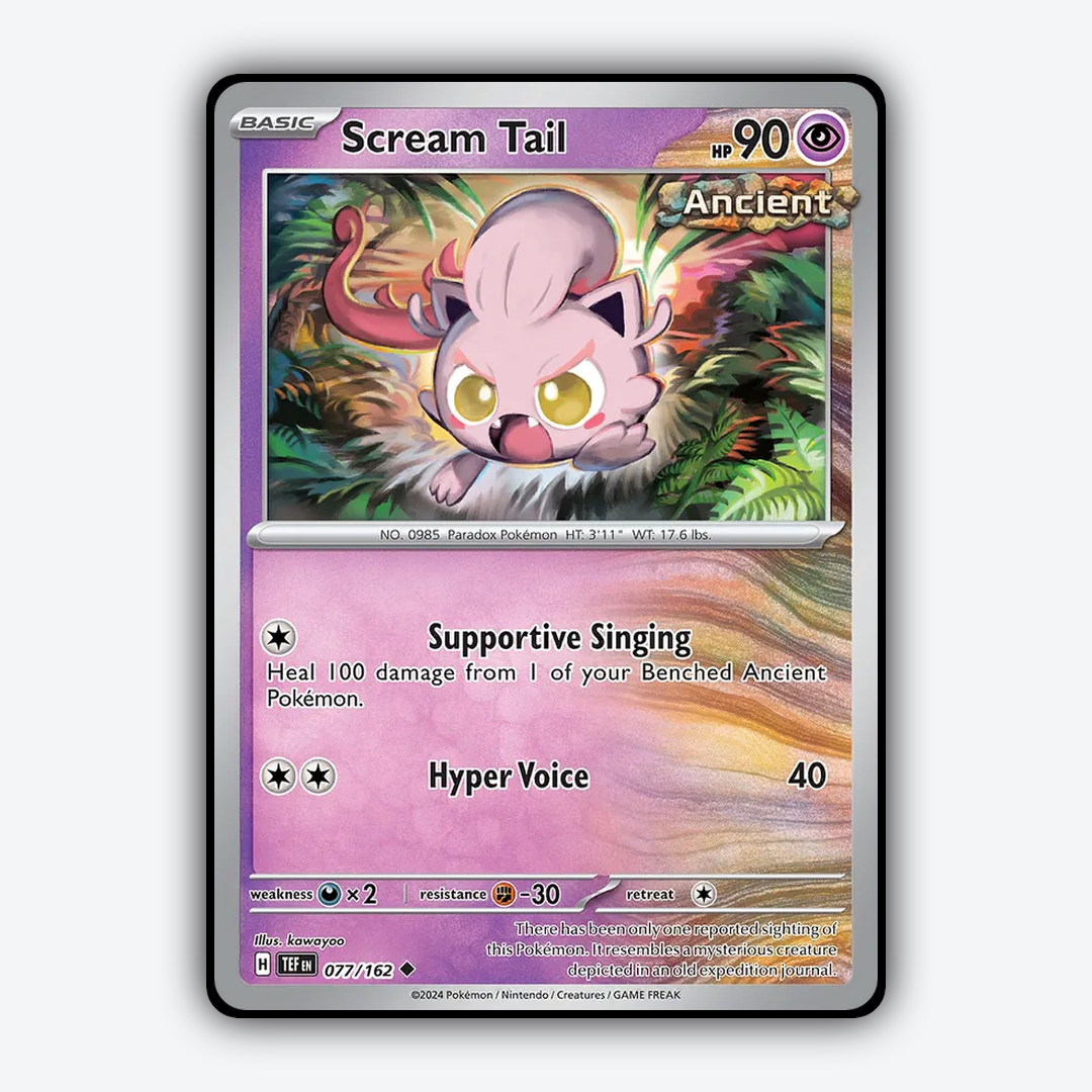 Scream Tail 077/162 - Temporal Forces Set - Card Rug