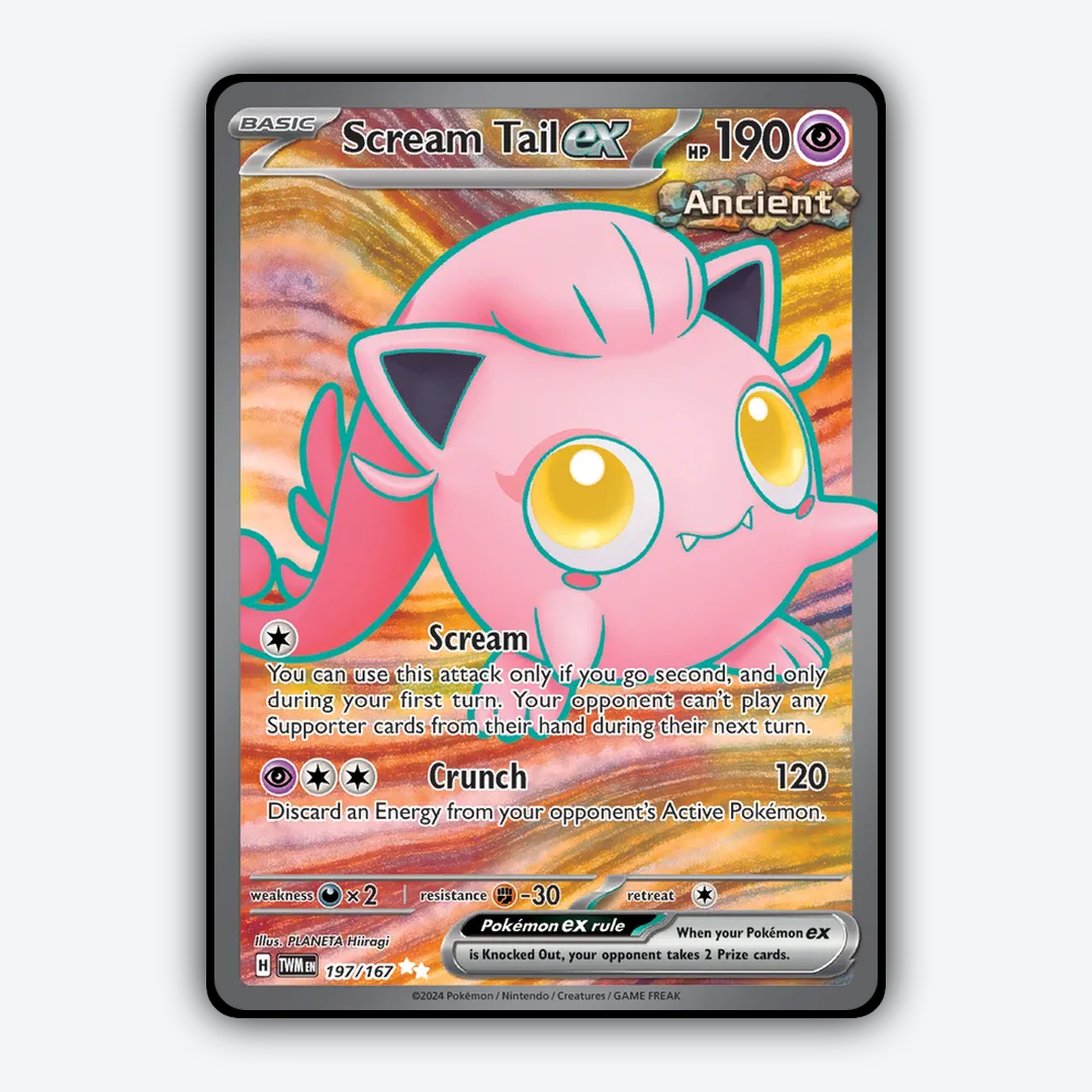 Scream Tail ex #197 - Twilight Masquerade Set - Card Rug