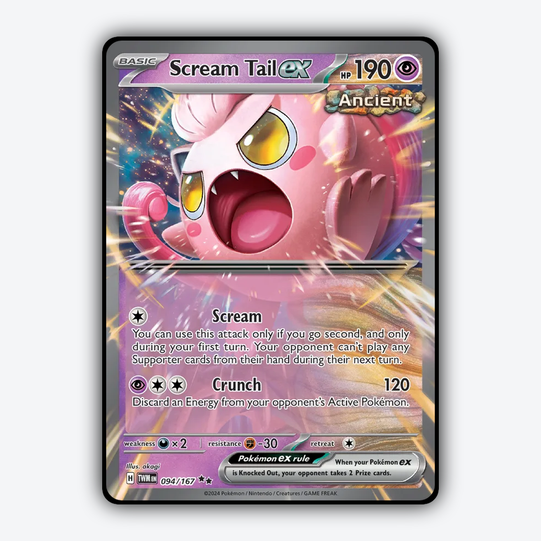 Scream Tail ex #94 - Twilight Masquerade Set - Card Rug