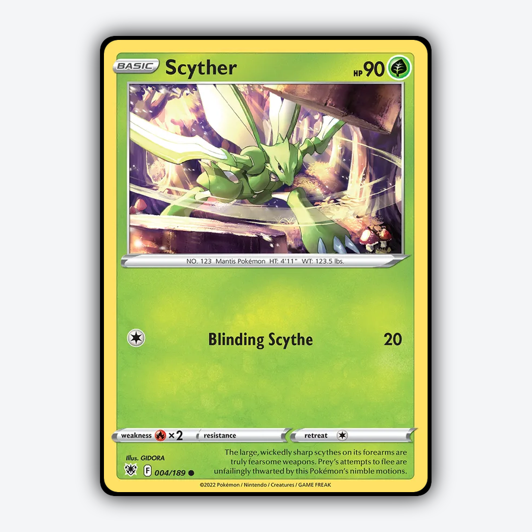 Scyther 004/189 - Astral Radiance Set - Card Rug