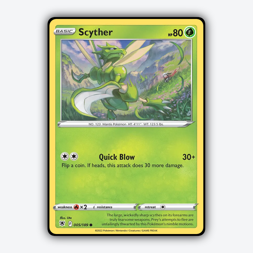 Scyther 005/189 - Astral Radiance Set - Card Rug