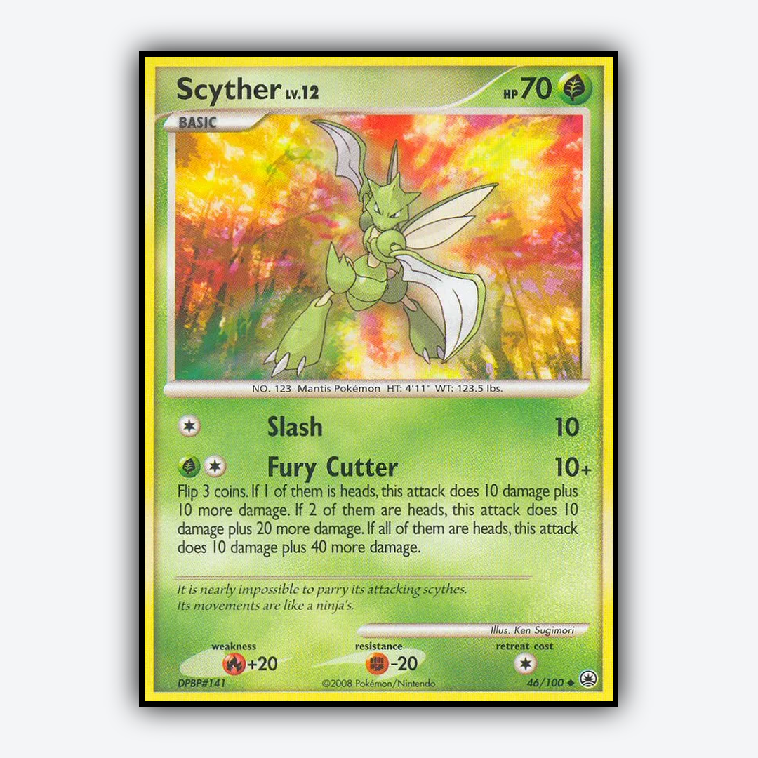 Scyther 046/100 - Majestic Dawn Set - Card Rug