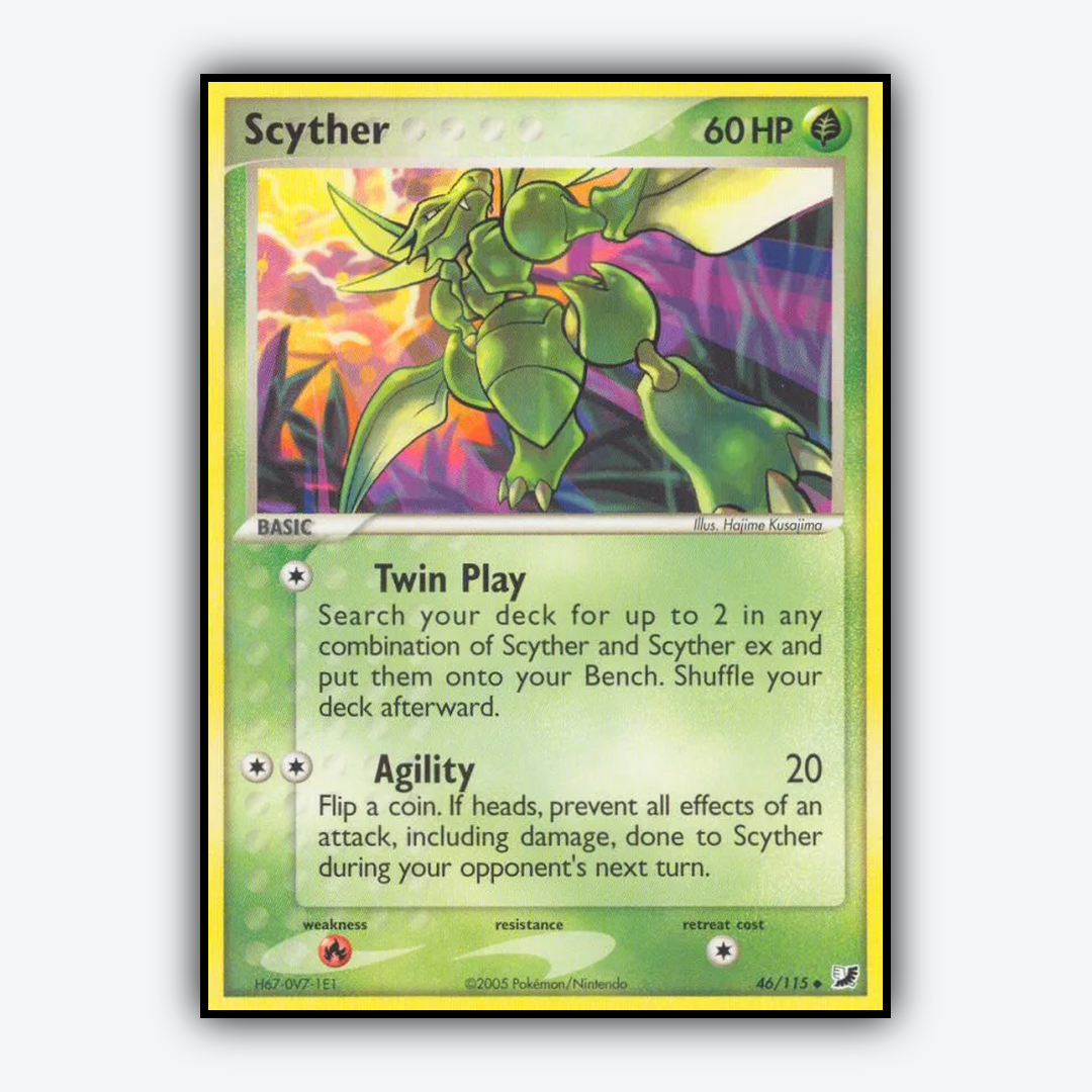 Scyther 046/115 - Unseen Forces Set - Card Rug