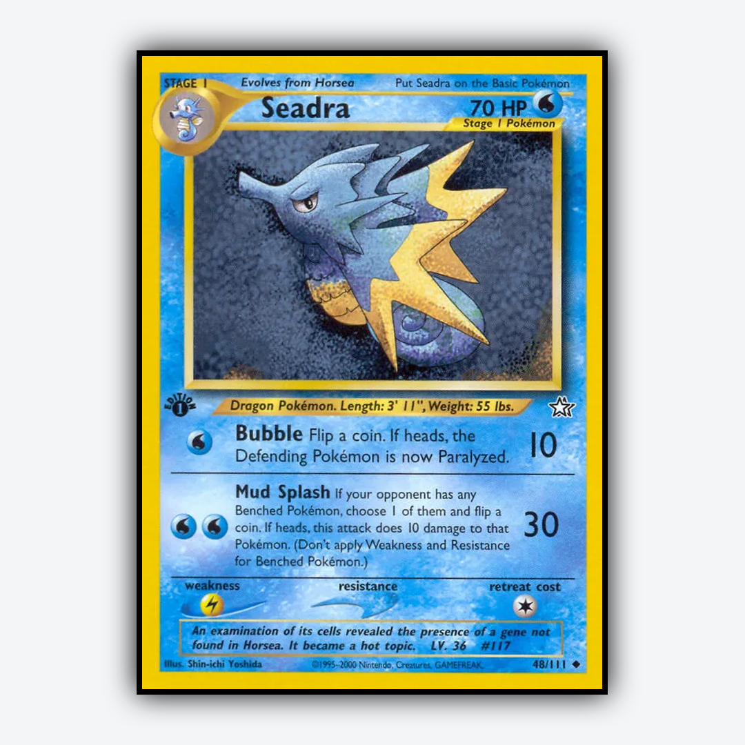 Seadra 048/111 - Neo Genesis Set - Card Rug