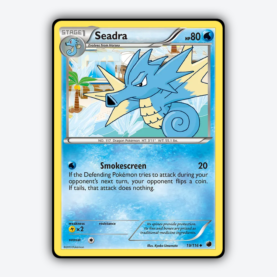 Seadra 019/116 - Plasma Freeze Set - Card Rug