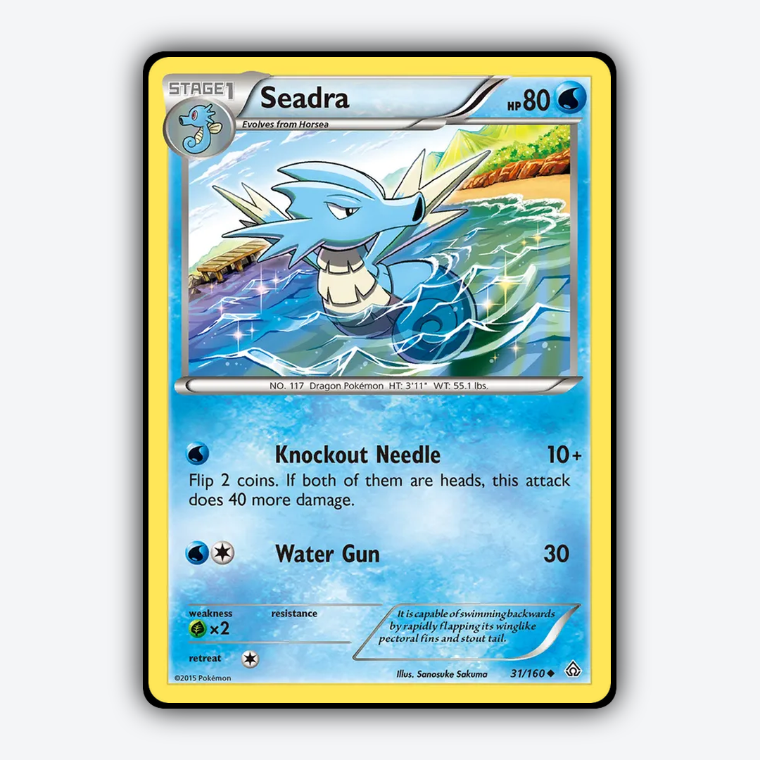 Seadra 031/160 - Primal Clash Set - Card Rug