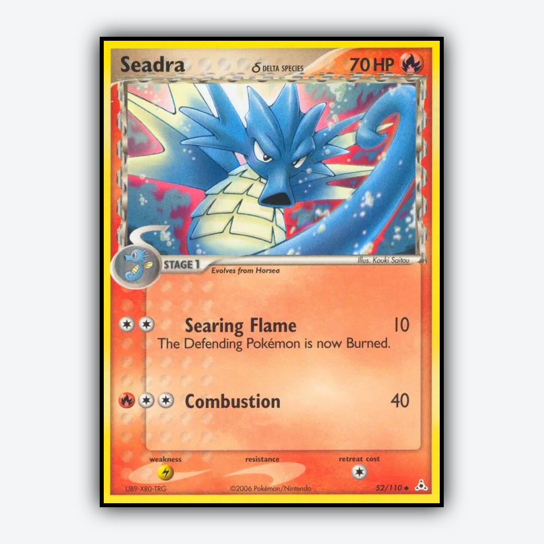 Seadra δ 052/110 - Holon Phantoms Set - Card Rug