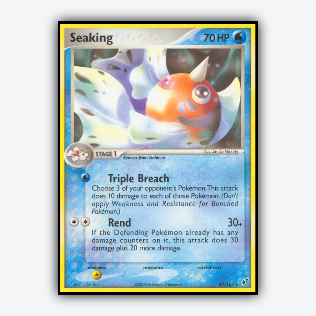 Seaking 024/107 - Deoxys Set - Card Rug