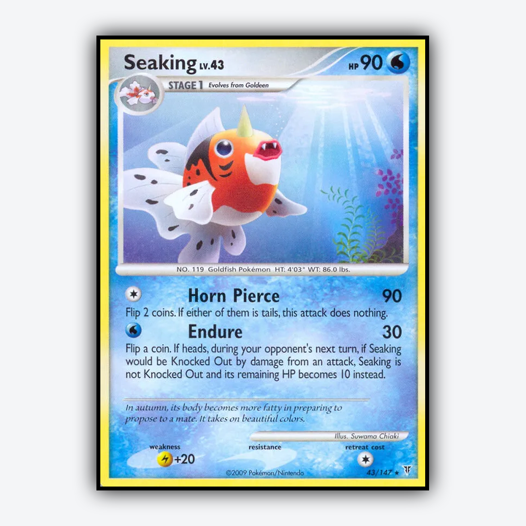 Seaking 043/147 - Supreme Victors Set - Card Rug