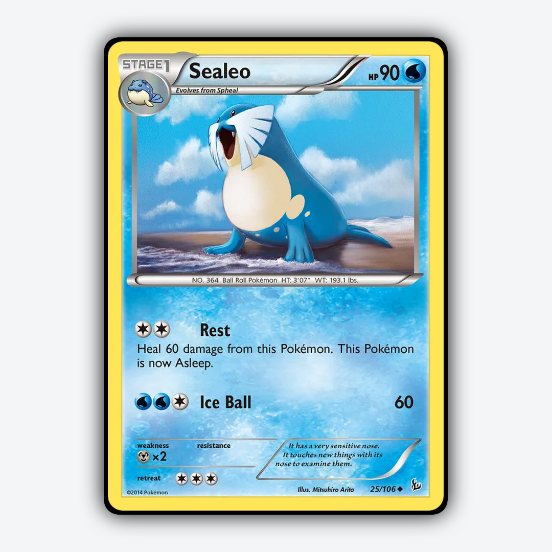 Sealeo 025/106 - Flashfire Set - Card Rug