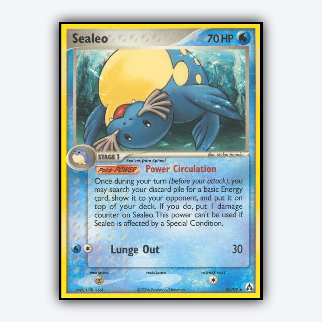 Sealeo 043/92 - Legend Maker Set - Card Rug