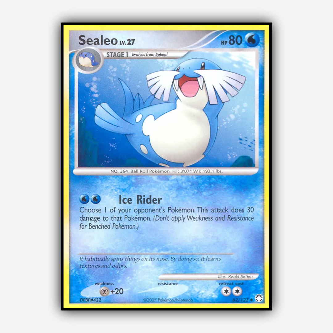 Sealeo 062/123 - Mysterious Treasures Set - Card Rug