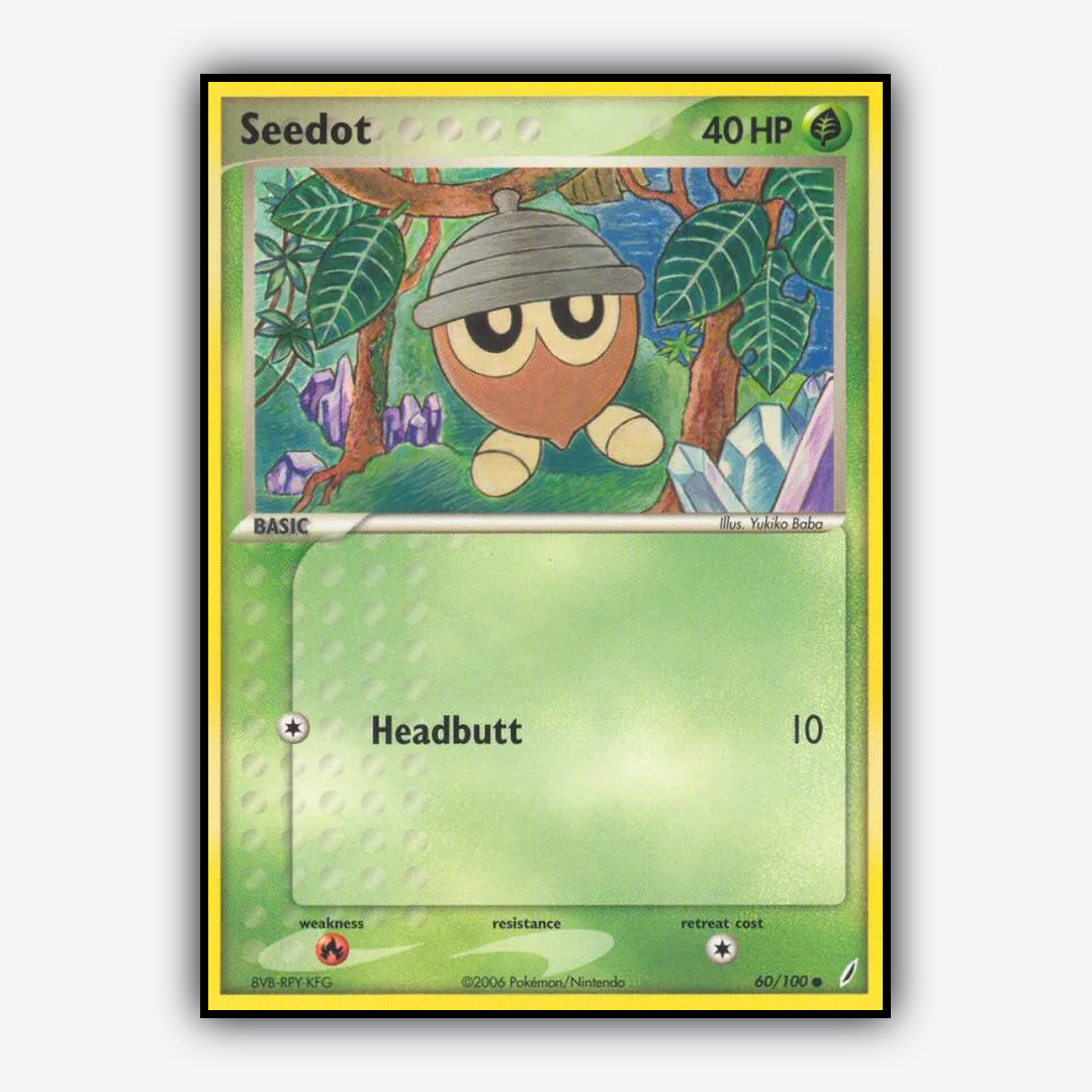 Seedot 060/100 - Crystal Guardians Set - Card Rug