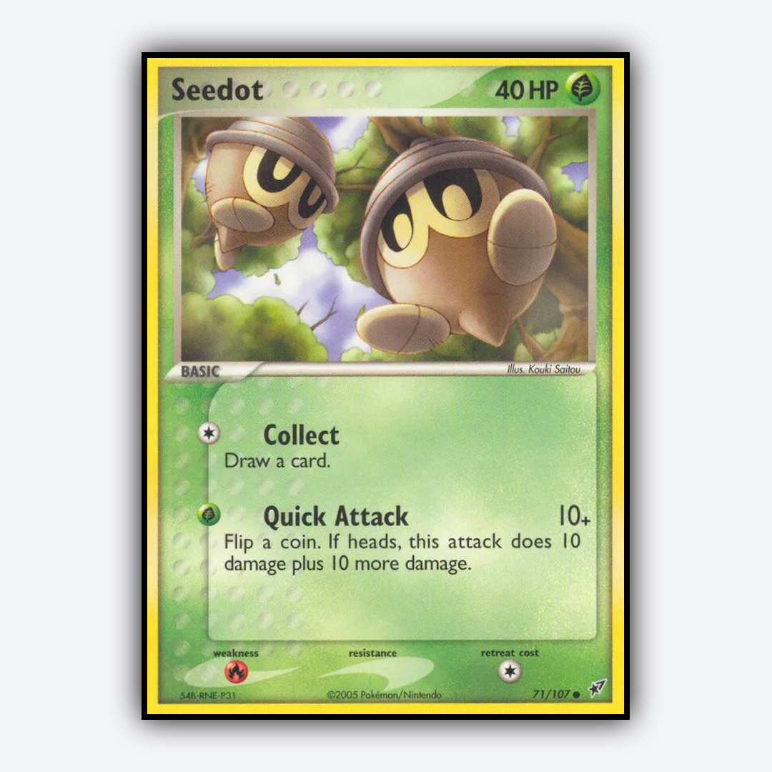 Seedot 071/107 - Deoxys Set - Card Rug