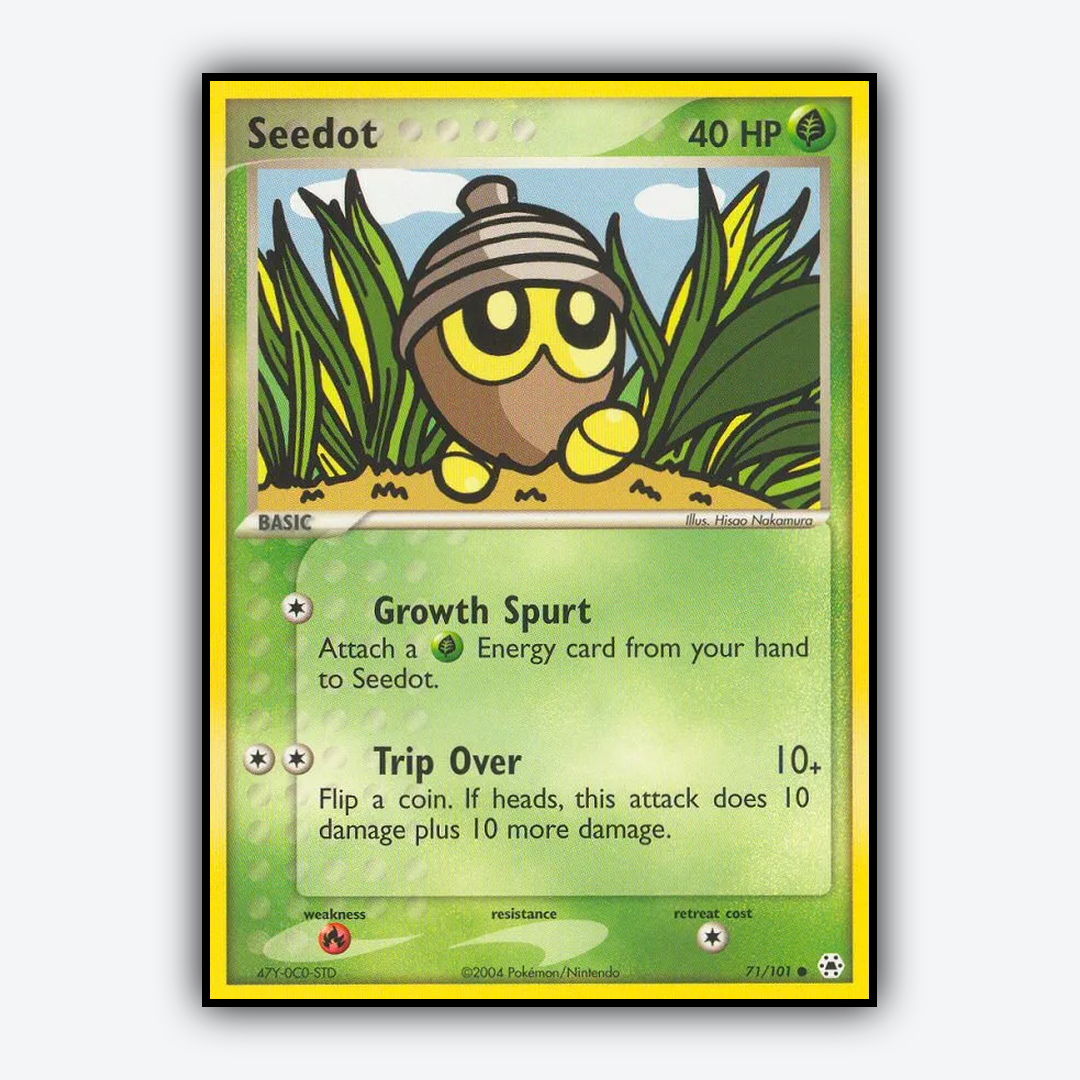 Seedot 071/101 - Hidden Legends Set - Card Rug
