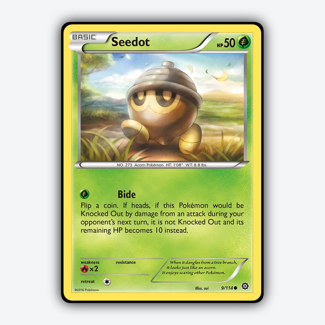 Seedot 009/114 - Steam Siege Set - Card Rug