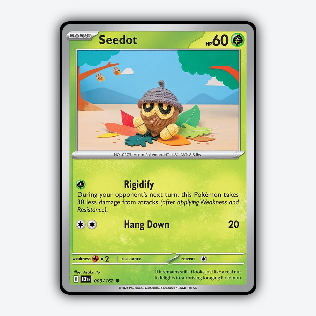 Seedot 003/162 - Temporal Forces Set - Card Rug