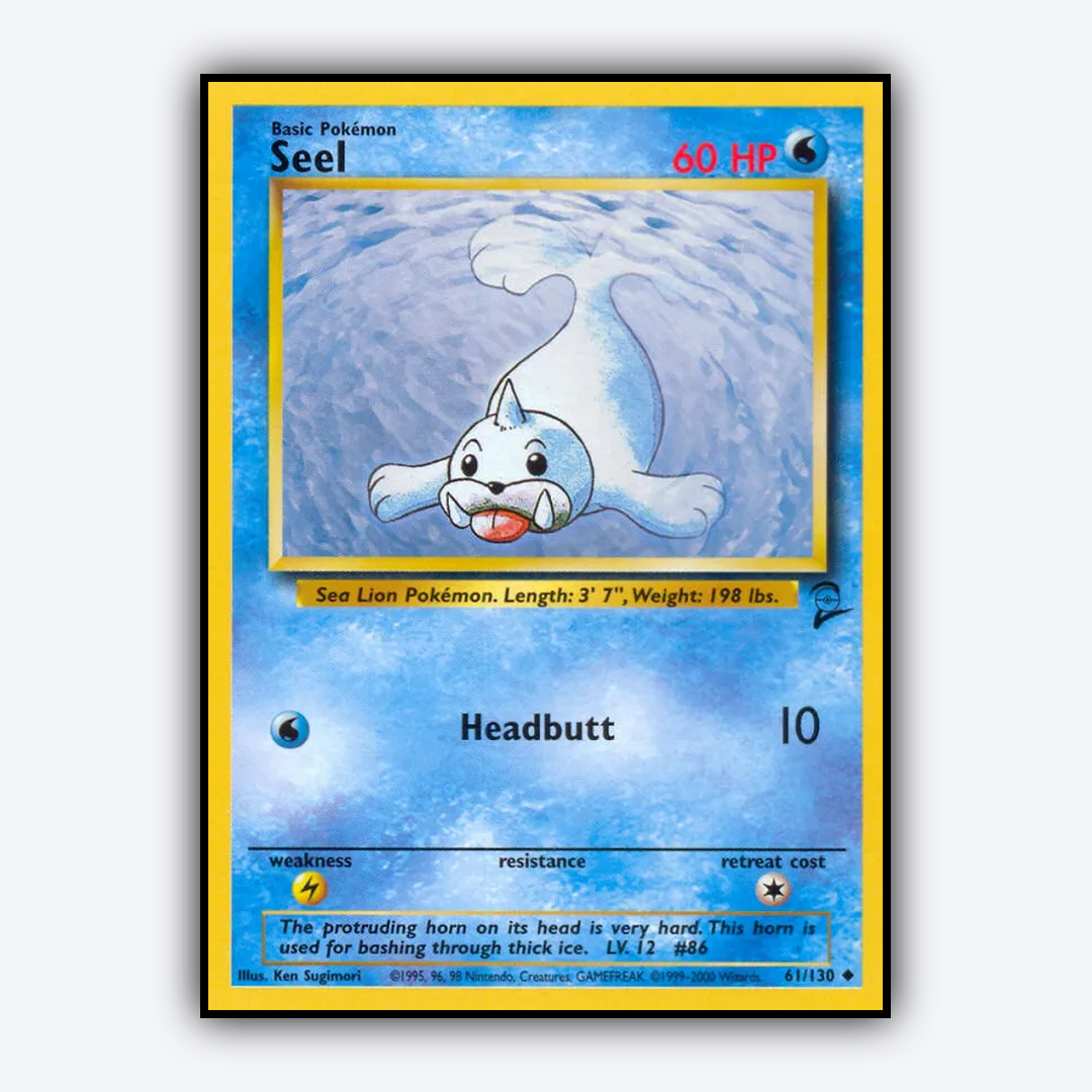Seel 061/130 - Base Set 2 Set - Card Rug