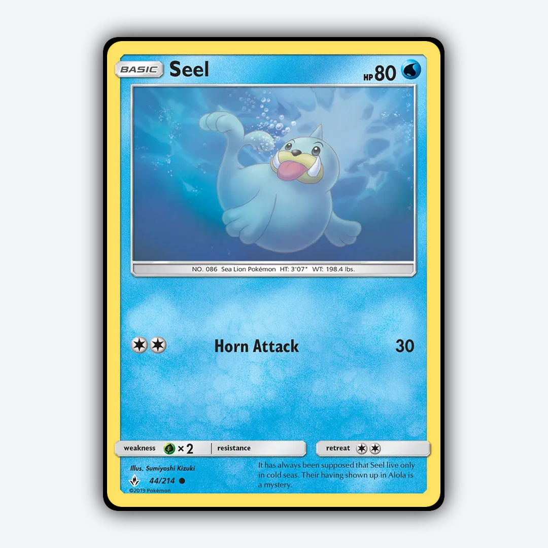 Seel 044/214 - Unbroken Bonds Set - Card Rug