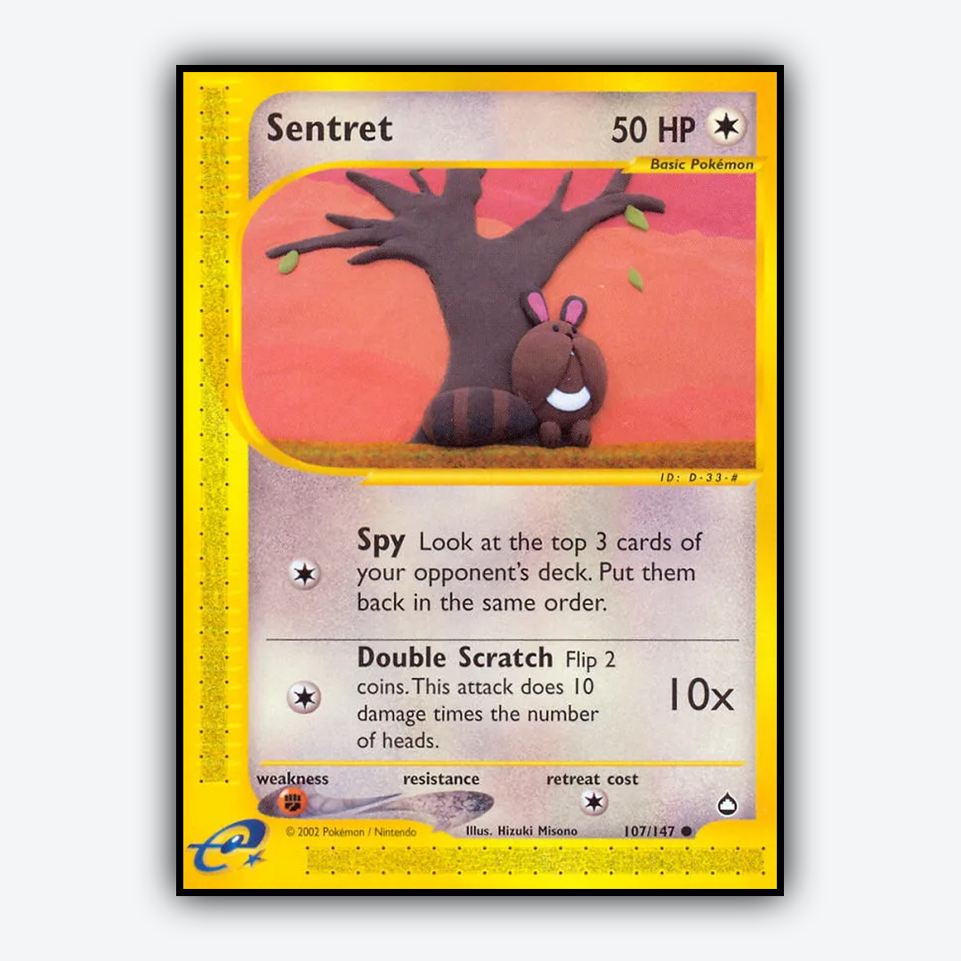 Sentret 107/147 - Aquapolis Set - Card Rug