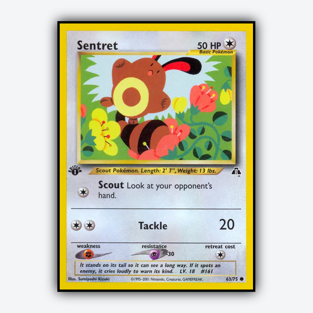 Sentret 063/75 - Neo Discovery Set - Card Rug