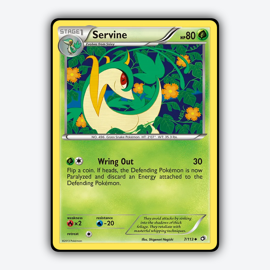 Servine 007/113 - Legendary Treasures Set - Card Rug