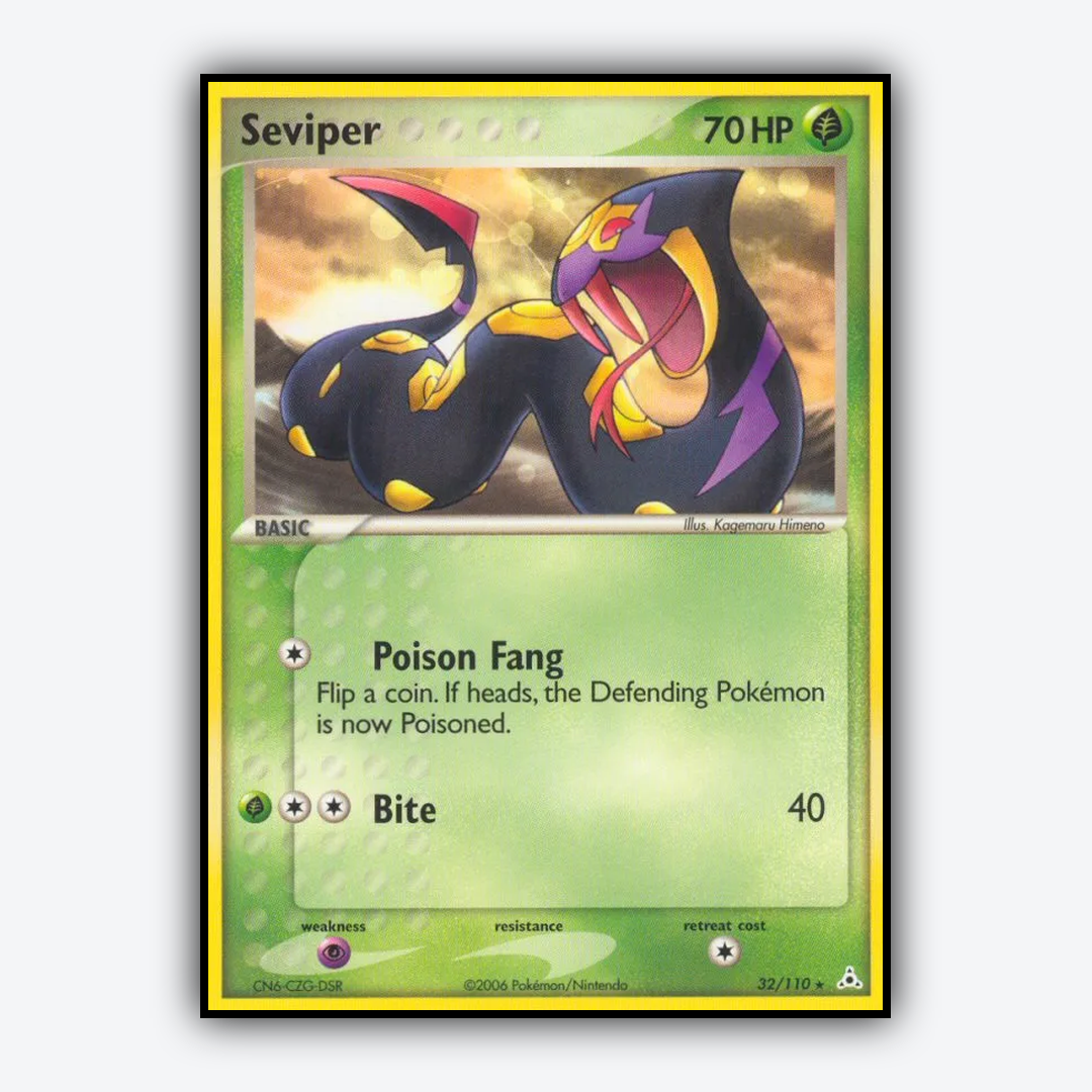 Seviper 032/110 - Holon Phantoms Set - Card Rug