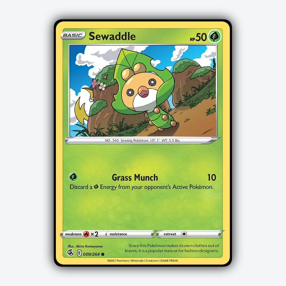 Sewaddle 009/264 - Fusion Strike Set - Card Rug