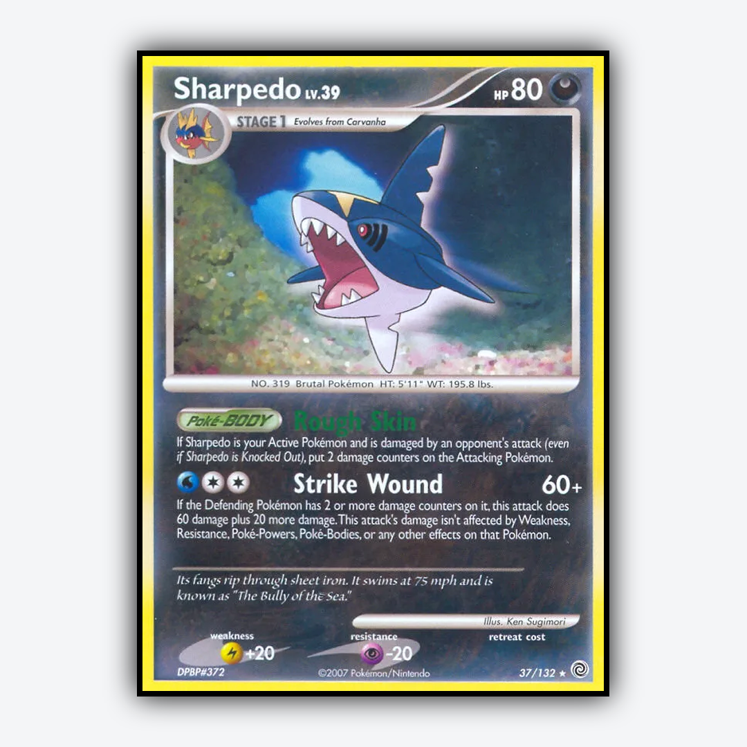 Sharpedo 037/132 - Secret Wonders Set - Card Rug