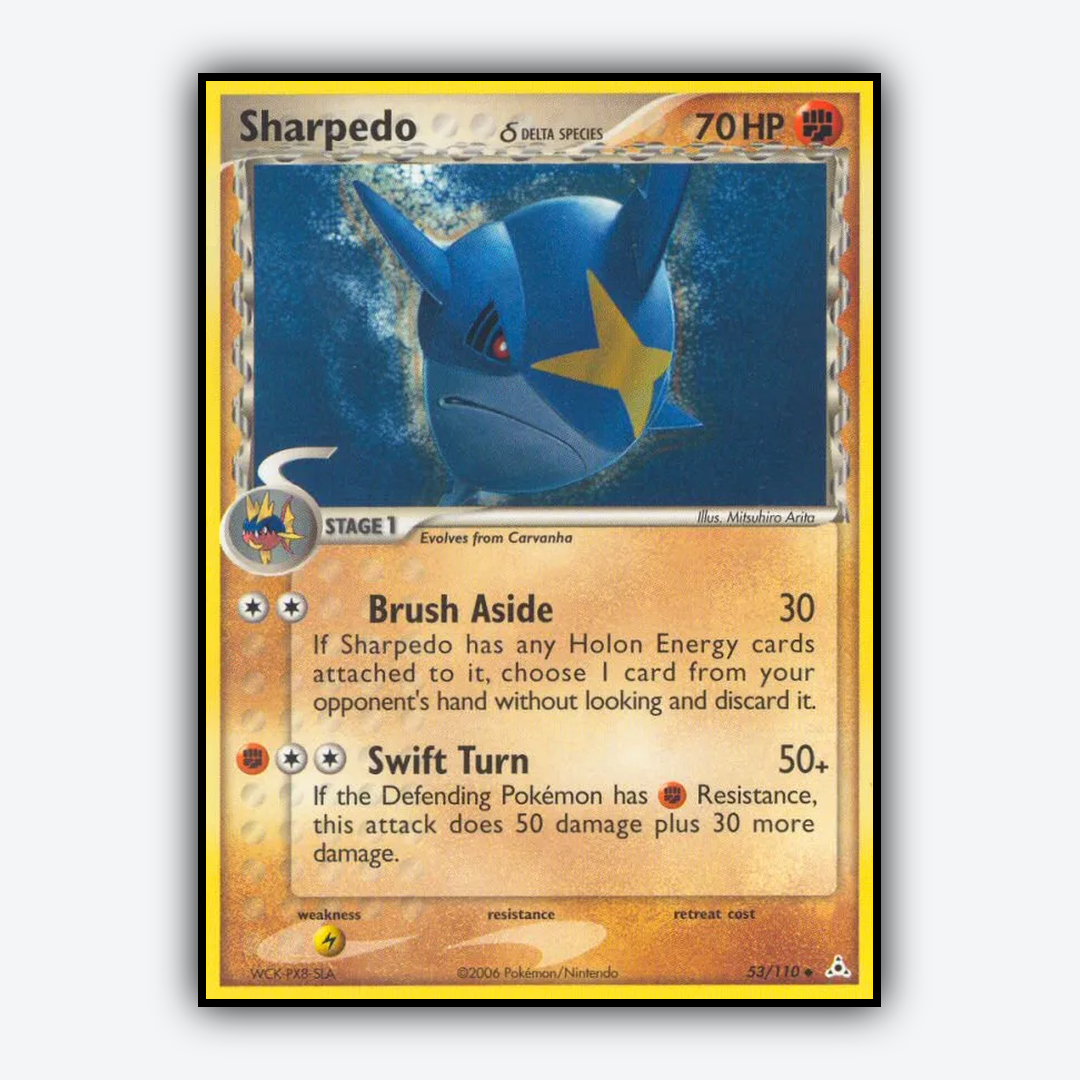 Sharpedo δ 053/110 - Holon Phantoms Set - Card Rug