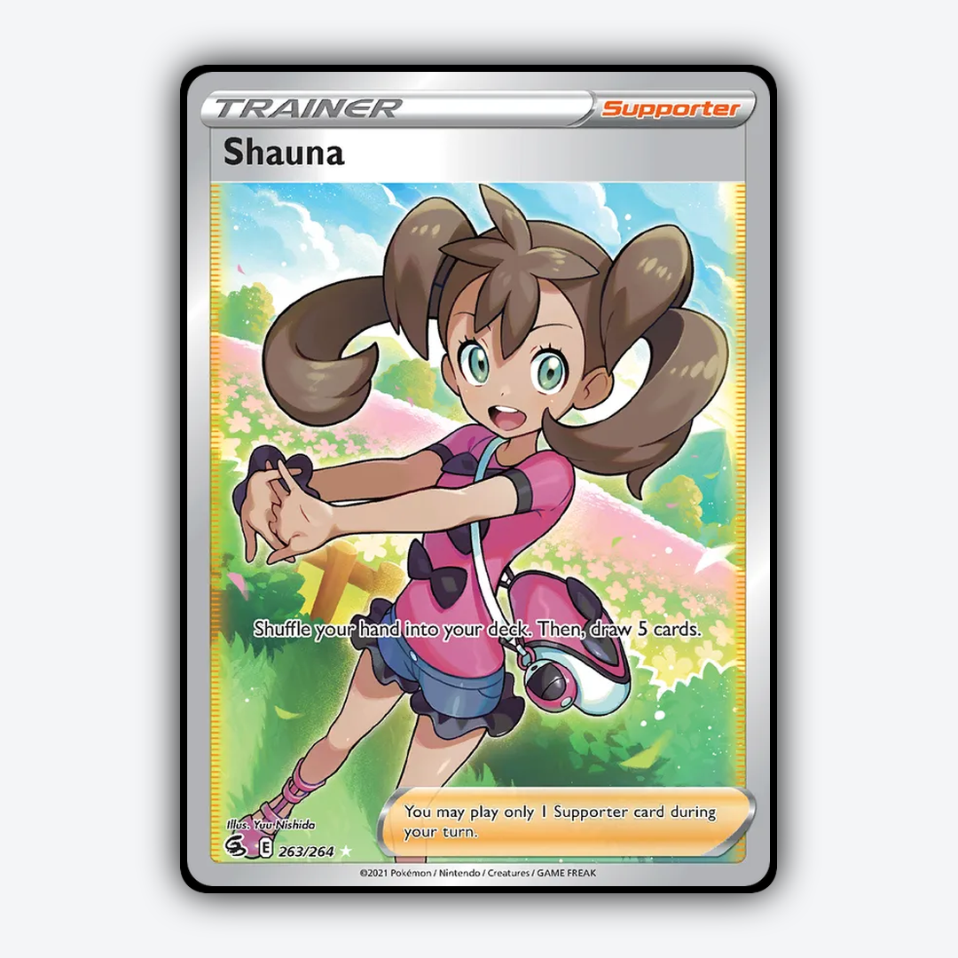 Shauna 263/264 - Fusion Strike Set - Card Rug