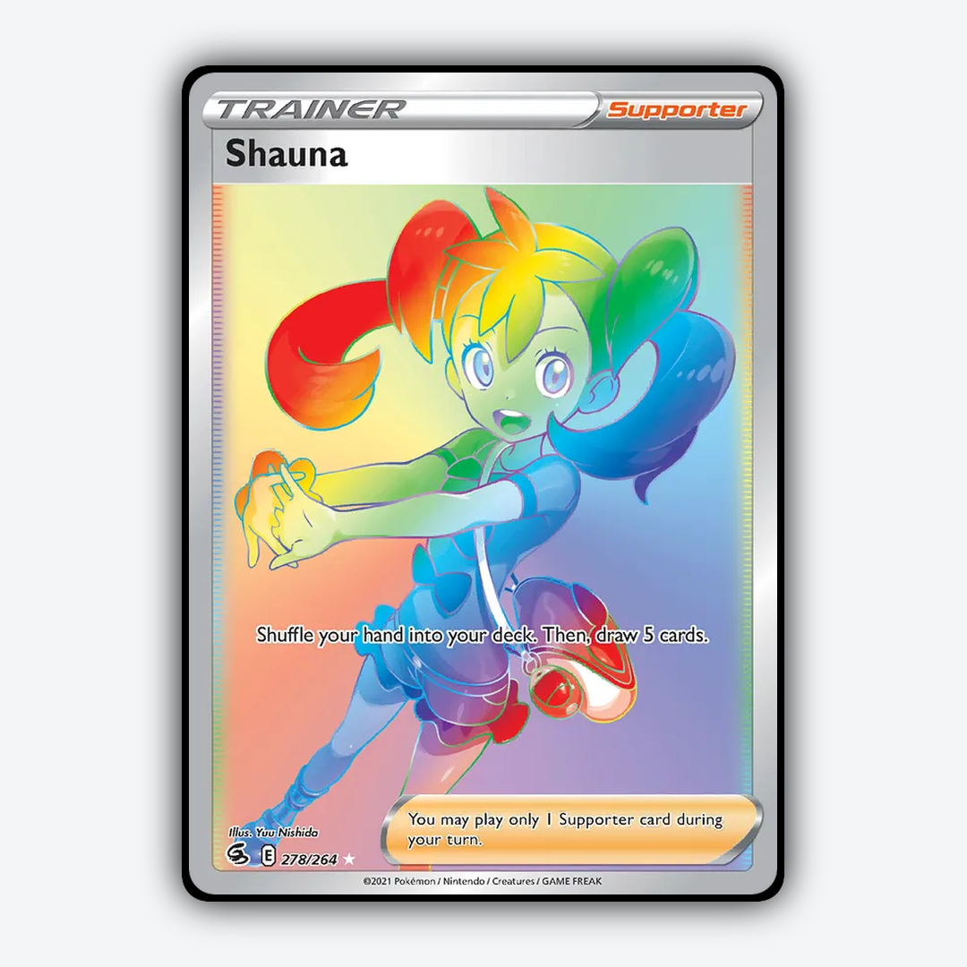 Shauna 278/264 - Fusion Strike Set - Card Rug
