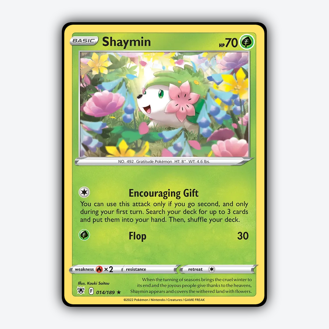 Shaymin 014/189 - Astral Radiance Set - Card Rug