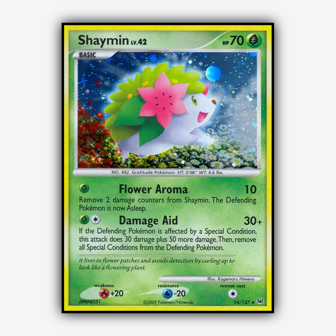 Shaymin 014/127 - Platinum Set - Card Rug