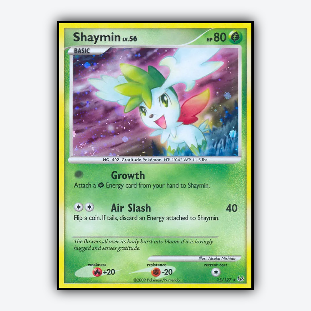 Shaymin 015/127 - Platinum Set - Card Rug