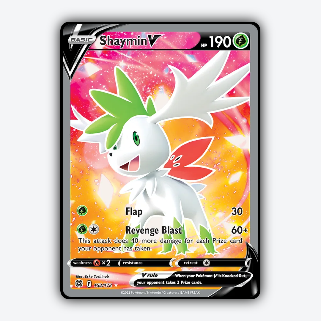 Shaymin V 152/172 - Brilliant Stars Set - Card Rug